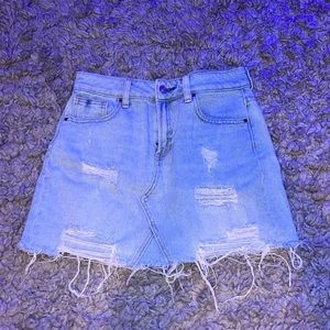 Jean skirt